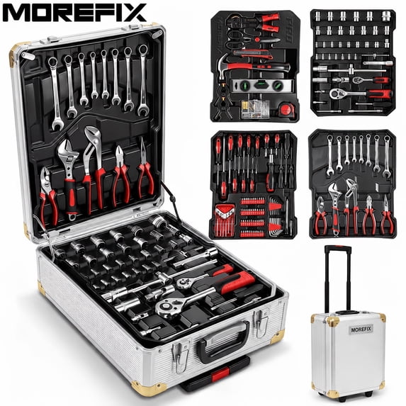 1000PCS Rolling Tool Set-White