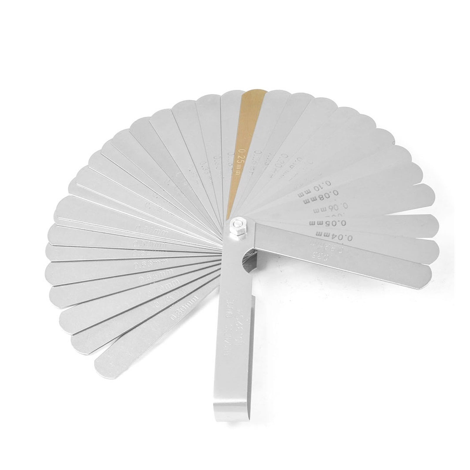 89A32 Inch Feeler Gauge Set Of Probes Gap Gauge Probe Thickness Gauge Filler Gauge Valve Clearance Adjustment Tools ,Easy to Use