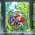 thumbnail image 1 of 89Bloom Cardinal Tetra Window Hanging Stained Glass, Cardinal Tetra Suncatchers for Windows Stained Glass, Fish Stained Glass Suncatcher, 1 of 8