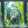 thumbnail image 1 of 89Bloom Cod Window Hanging Stained Glass, Cod Suncatchers for Windows Stained Glass, Fish Stained Glass Suncatcher, 1 of 8