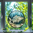 thumbnail image 1 of 89Bloom Haddock Window Hanging Stained Glass, Haddock Suncatchers for Windows Stained Glass, Fish Stained Glass Suncatcher, 1 of 8
