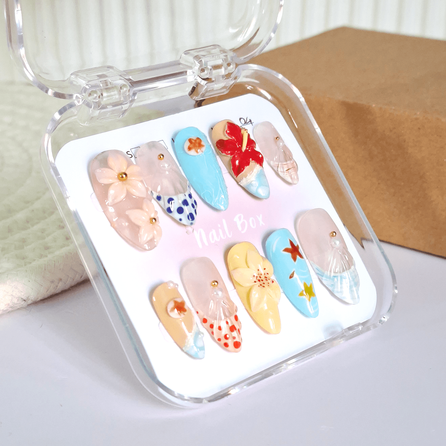 89Bloom Handmade Press On Nails, Beauty Nail For Women