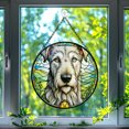 thumbnail image 1 of 89Bloom Irish Wolfhound Window Hanging Stained Glass, Irish Wolfhound Suncatchers for Windows Stained Glass, Stained Glass Dog suncatcher, Dog Stained Glass, 1 of 7