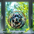 thumbnail image 1 of 89Bloom Newfoundland Window Hanging Stained Glass, Newfoundland Suncatchers for Windows Stained Glass, Stained Glass Dog suncatcher, Dog Stained Glass, 1 of 8