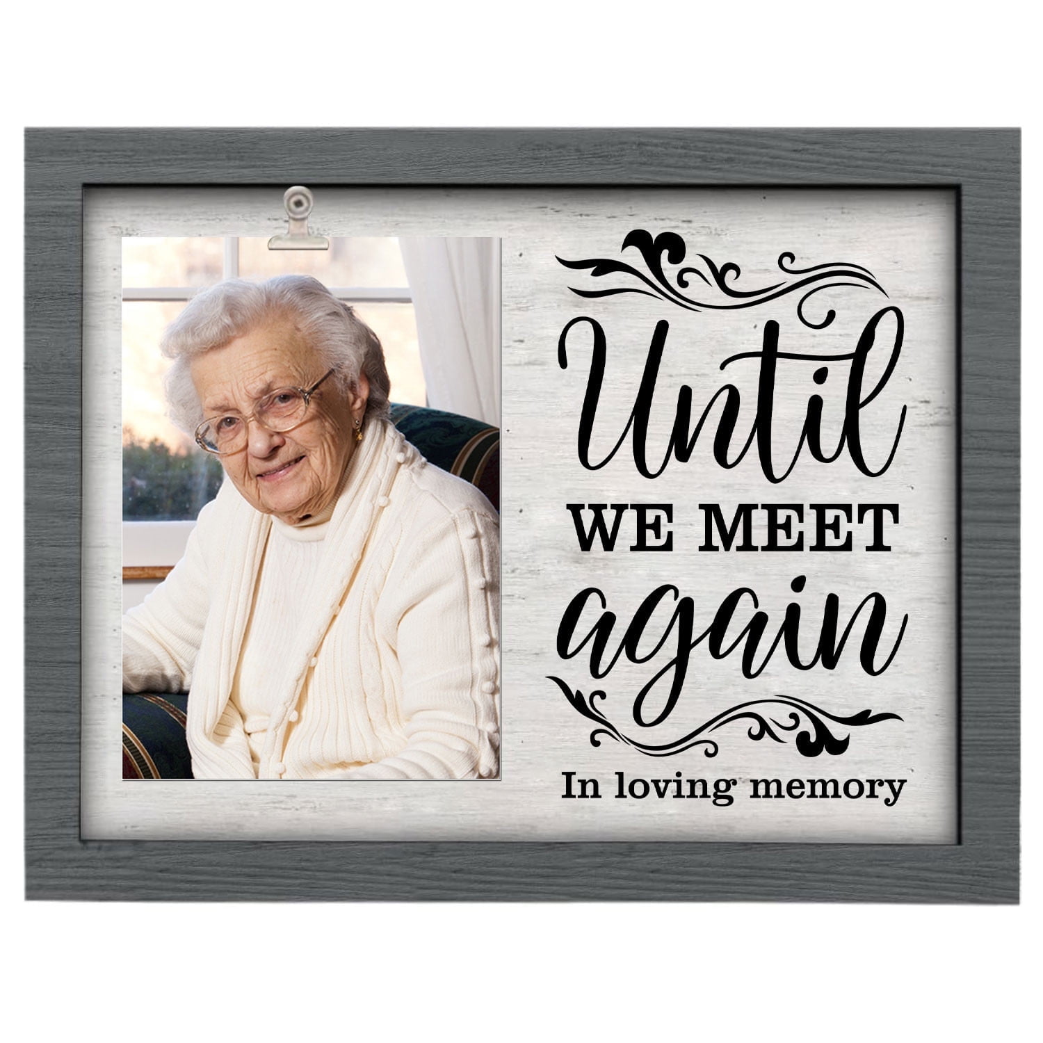 89Bloom Personalized Memorial Picture Frame, Custom Memorial Gifts For ...