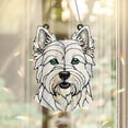 thumbnail image 1 of 89Bloom West Highland White Terrier Stained Glass Hologram Ornament, Dog Stained Glass Suncatcher Ornaments Home Decor, Dog Holographic Ornaments, 1 of 7