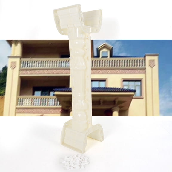 89cm Mould Balustrades Mold Set for Concrete Plaster Cement Plastic Casting Balustrade Mold