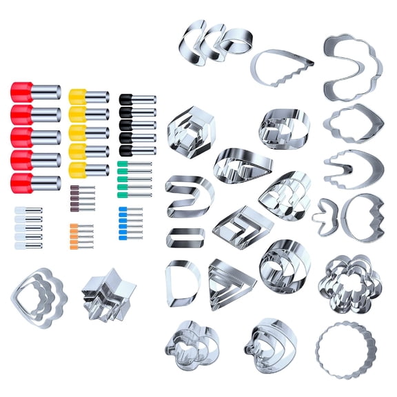 89x Handmade Circle Geometry for Cake Cookie Pendant