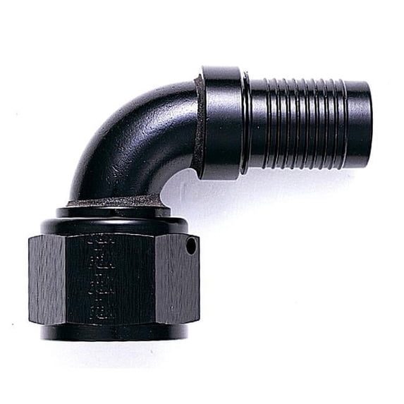 8AN 90-deg HS-79 Hose End, Black