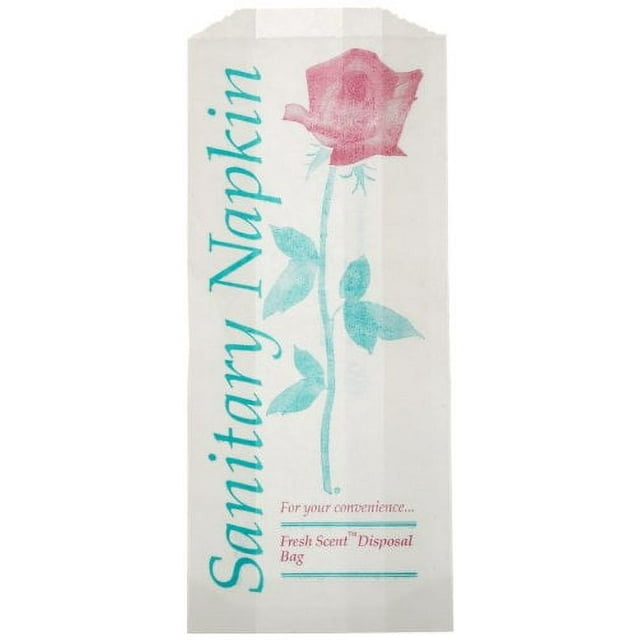8B02 Sanitary Napkin Disposal Bag (Case of 1000)
