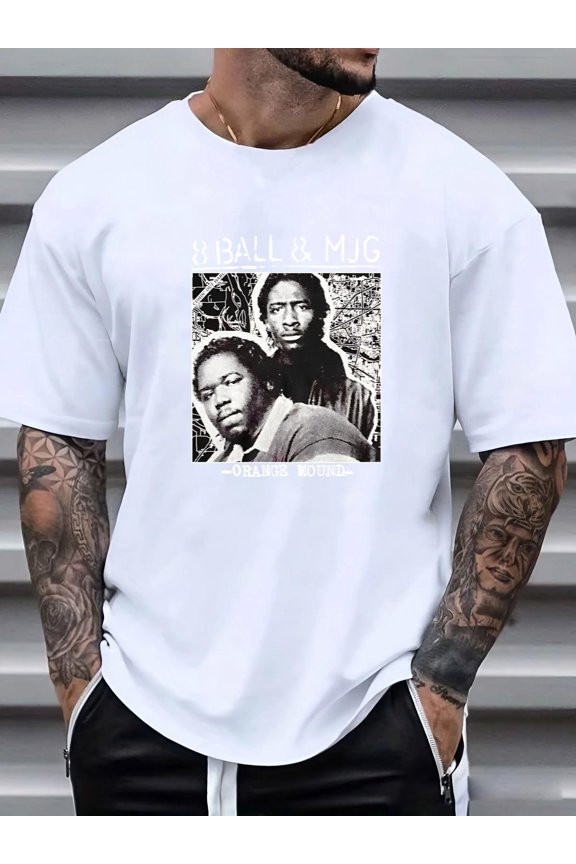 8Ball & MJG Southern Hip Hop Rap Duo On Top of the World Fan T-Shirt Unisex, for men & women, up to size 5XL