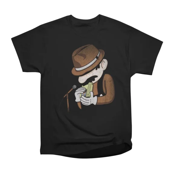 8Bit Blues T-Shirt Tee Gift For Him Merch For Her Apparel For Friend