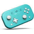 thumbnail image 1 of 8BitDo Lite 2 Bluetooth Gamepad - Turquoise (US) (Switch), 1 of 6