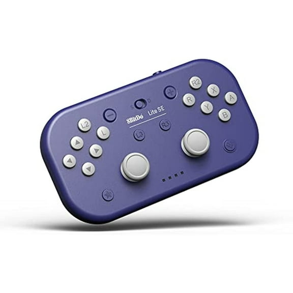 8BitDo Lite SE Bluetooth Gamepad for Switch, Switch Lite, Android and Raspberry Pi, for Gamers with Limited Mobility