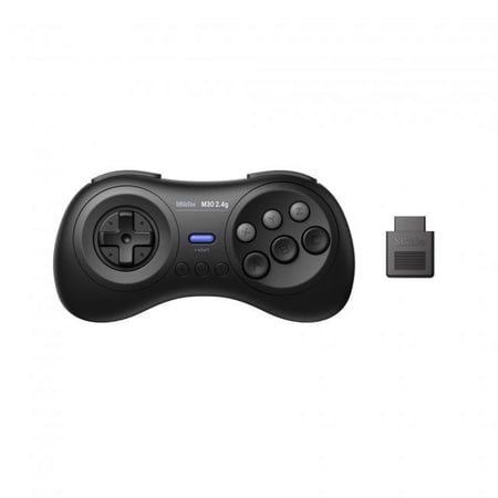8BitDo M30 2.4G wireless gamepad for MD/Genesis (Black)