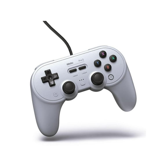 8BitDo Pro 2 Wired Controller Gamepad - Gray (US) (PC)