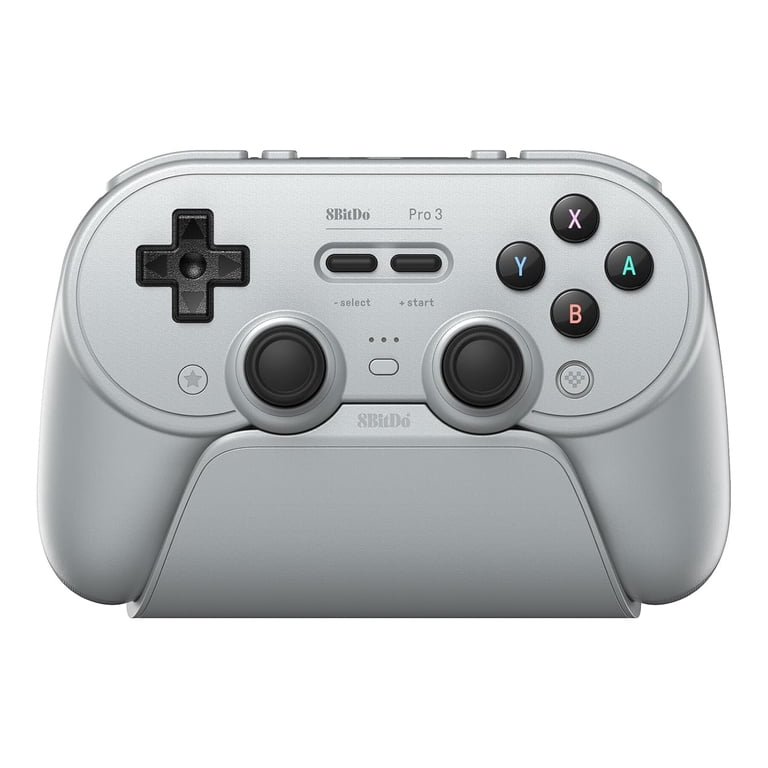8BitDo, Gamepad, Gray, Multi-Platform Compatibility, Open Box