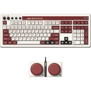 8BitDo Retro Wireless Gaming Mechanical Keyboard with Number Pad for Windows and Android - Fami Edition