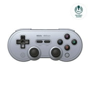 8Bitdo SN30 Pro Bluetooth Controller, Hall Effect Joystick Update, Compatible with Switch, PC, macOS, Android, Steam Deck & Raspberry Pi Gray