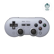 8Bitdo SN30 Pro Bluetooth Controller, Hall Effect Joystick Update, Compatible with Switch, PC, macOS, Android, Steam Deck & Raspberry Pi Gray