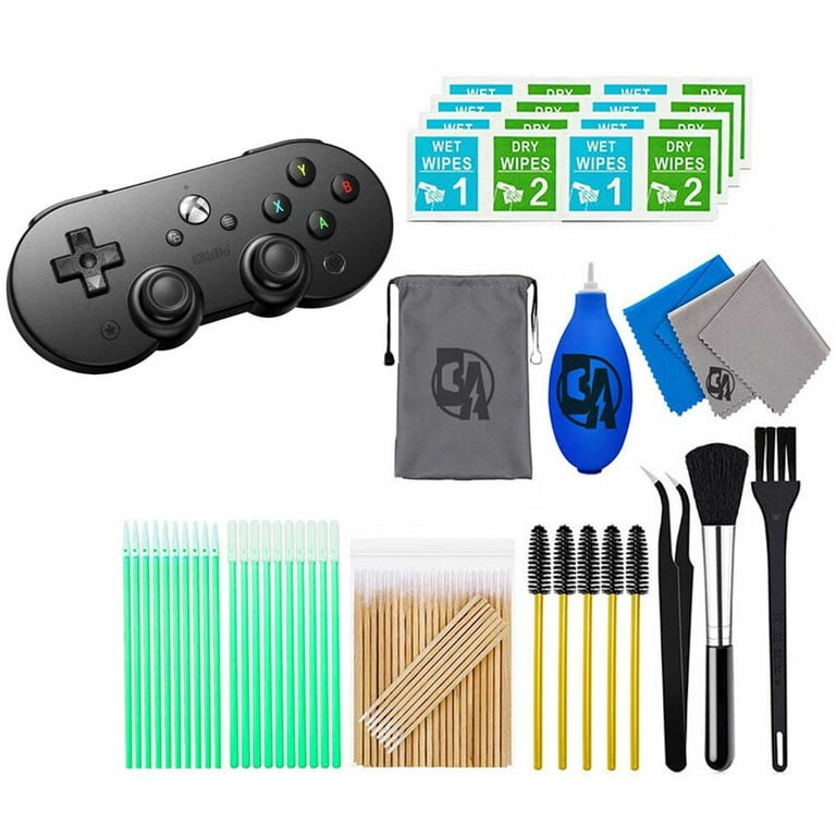 8BitDo - SN30 Pro Controller for Xbox Cloud Android/PC With Cleaning Manual  Kit Bolt Axtion Bundle Used 