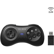 8Bitdo M30 2.4G Wireless Gamepad Controller for Sega Genesis Mini, Mega Drive Mini and Nintendo Switch - Black