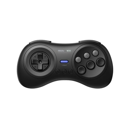 8Bitdo M30 Bluetooth Controller for Switch, Windows and Android, 6-Button Layout for SEGA’s Classic Games (Black)