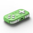 thumbnail image 1 of 8Bitdo Micro Bluetooth Gamepad Pocket-sized Mini Controller for Switch, Android, and Raspberry Pi, Supports Keyboard Mode (Green), 1 of 8
