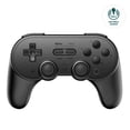 thumbnail image 1 of 8Bitdo Pro 2 Bluetooth Controller for Switch, Hall Effect Joystick Update, Wireless Gaming Controller for Switch, PC, Android, and Steam Deck & Apple (Black Edition), 1 of 7