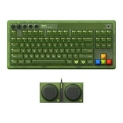 8BITDO RETRO 87 MECHANICAL KEYBOARD RGB BACKLIGHT/USB-C 85HD -GREEN