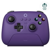 8Bitdo Ultimate 2.4G Wireless Controller, Hall Effect Joystick Update, Gaming Controller with Charging Dock for PC, Android, Steam Deck & Apple Purple