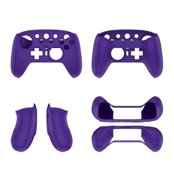 8Bitdo Ultimate 2 Orion 2nd Generation Game Controller Protective Cover - Silicone Shell, Waterproof, Anti-Collision, 360-Degree Protection, One Size (Black/Purple/Pink)