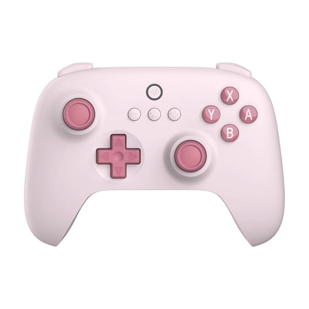 8Bitdo Ultimate C Bluetooth Controller for Switch with 6-axis Motion Control and Rumble Vibration (Pink)