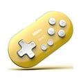thumbnail image 1 of 8Bitdo Zero 2 Bluetooth Gamepad Keychain Sized Mini Controller for Switch, Windows, Android, macOS & Raspberry Pi(Yellow Edition), 1 of 8
