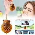 thumbnail image 1 of 8CM 2D Acrylic Honey Bear Hanging Ornament, Cute Decor for Tree, Bag, Gift & Home Holiday Decor, 1 of 7
