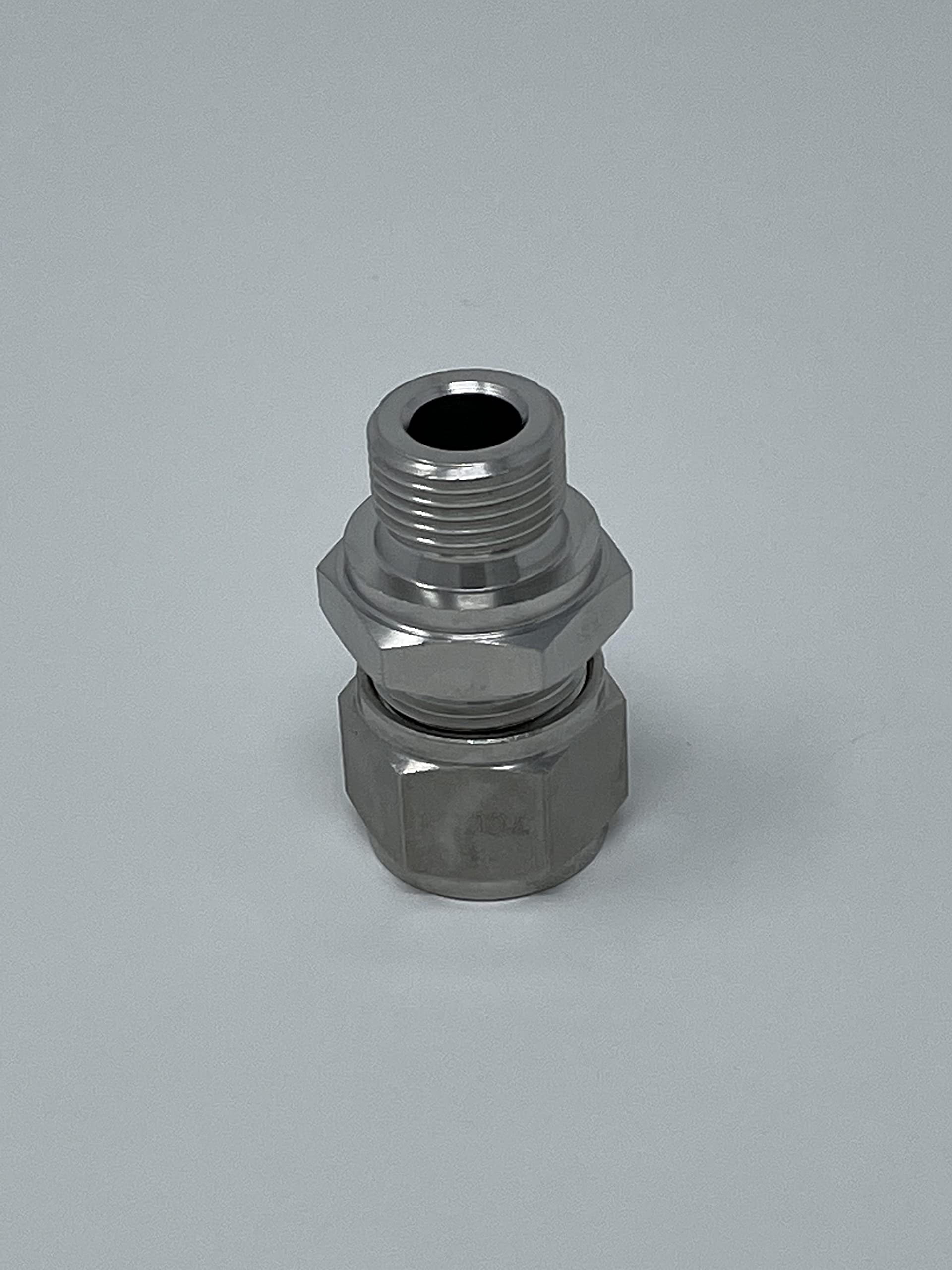 Parallel Thread Rj Fitting Rvs 8CM6316EA | Hoke (Gyrolok) Parallel Thread Male Connector, 1/2