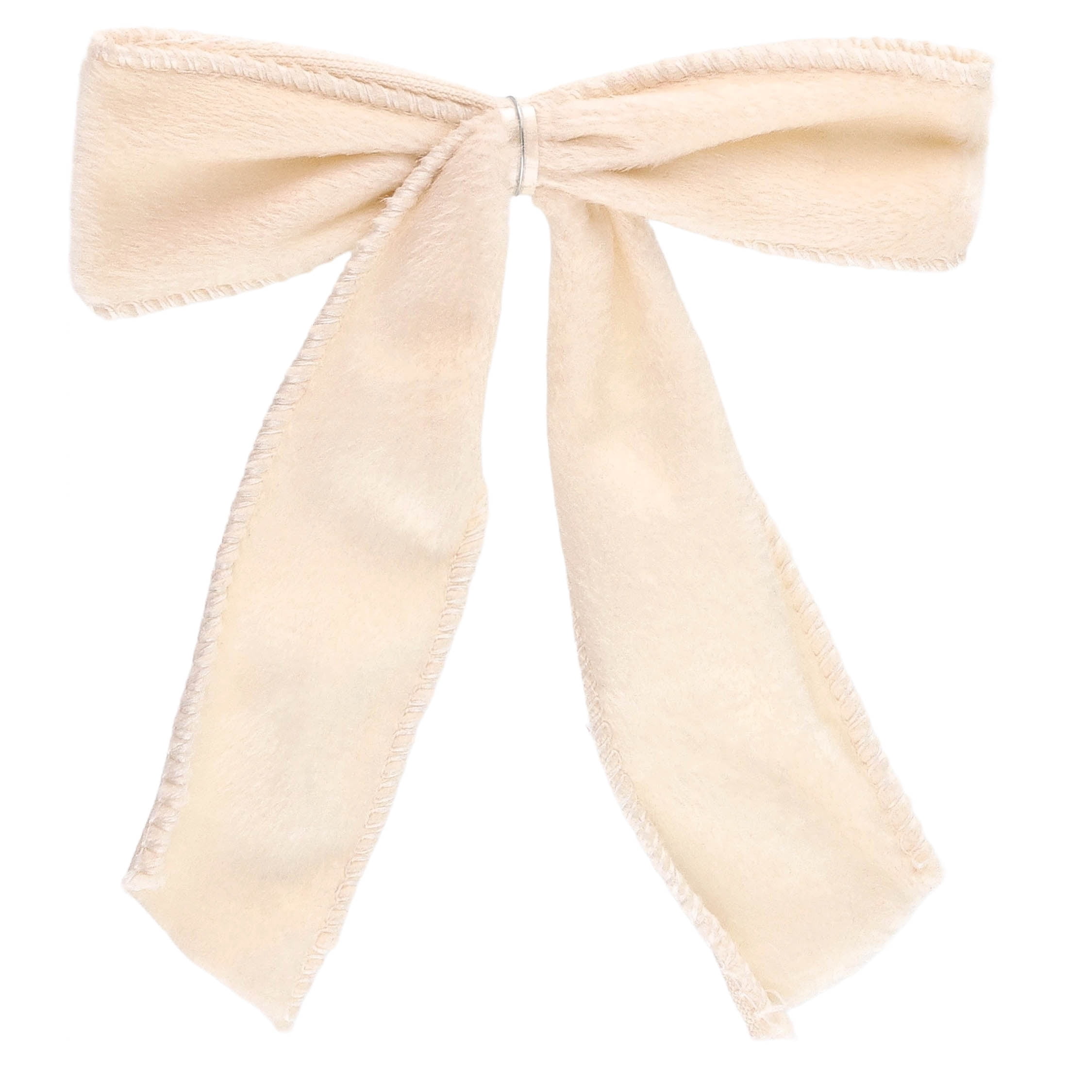 Cream Mini Decorative Christmas Bows, 4", 8 Count, by Holiday Time