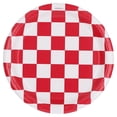 thumbnail image 1 of Red and White Check Disposable Paper Plates, 7", 8 Count, Patriotic by Way To Celebrate, 1 of 4