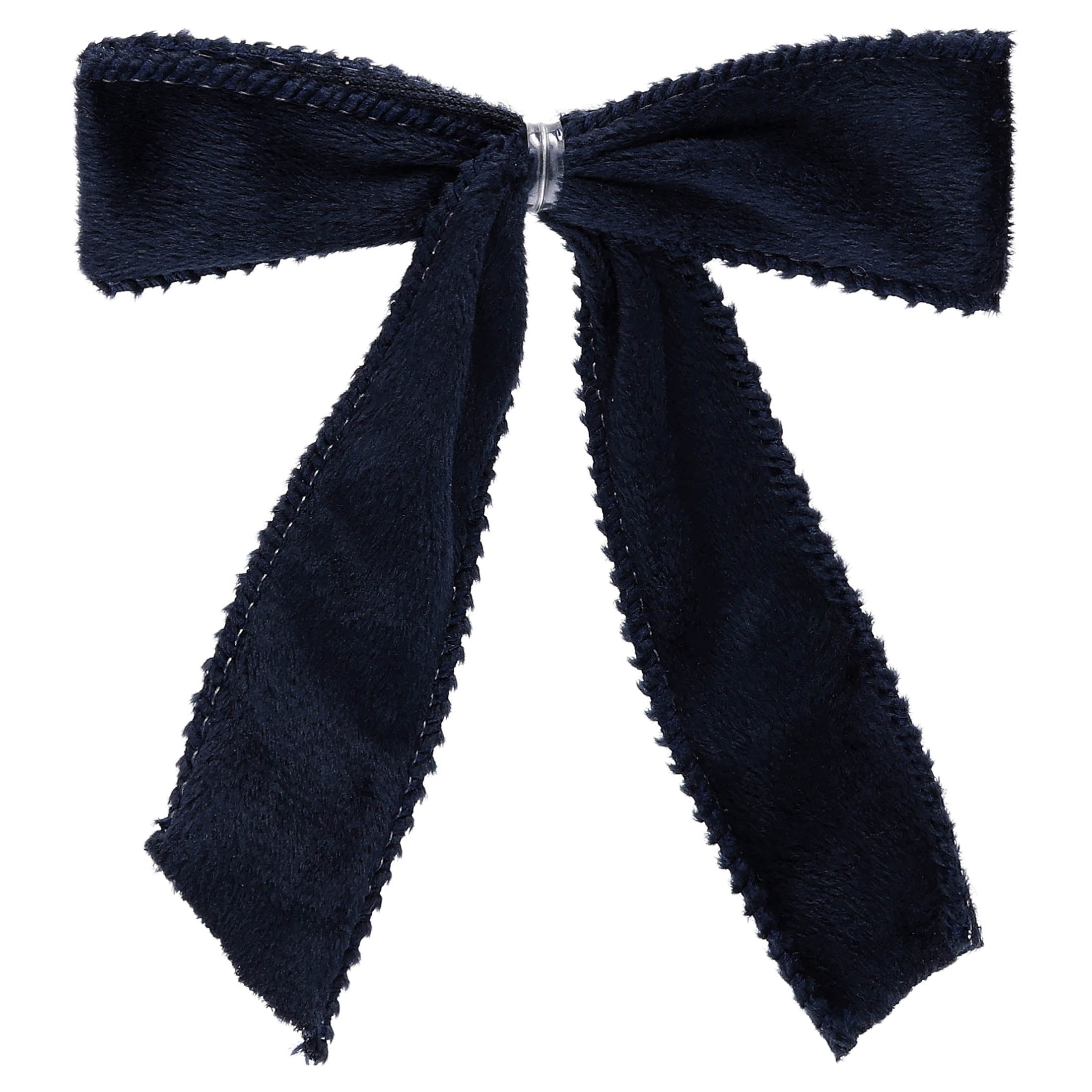 Navy Blue Mini Decorative Christmas Bows, 4", 8 Count, by Holiday Time