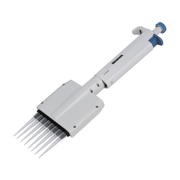 8Channel 550l Vraiable Volume Manual Adjustable Pipette Pipettor Pipet Laboratory Tool Pipette Pipettor Pipet ,High Precision