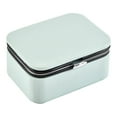 thumbnail image 1 of 8Cm Jewelry Storage Box A, Earring Jewelry Display Storage Box Case Organizer Storage Box， Portable Pu Jewelry Organizer Box Stylish and Compact for Earrings Jewelry Display at Markets, 1 of 9