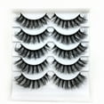 thumbnail image 1 of 8D Dramatic Volume Wispy False Eyelashes Multipack Style Eye Lash Pairs Set For, 1 of 4