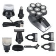 8D Head Shaver IPX7 Waterproof Automatic Grinding Floating Blades