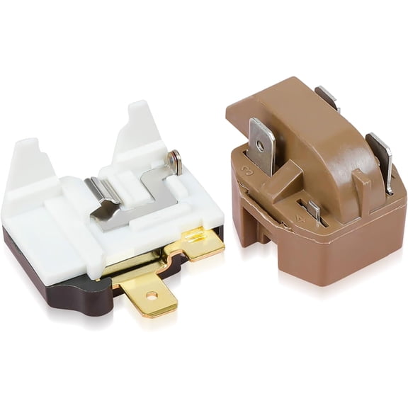 8EA14C3 Refrigerator Compressor Start Relay Replacement for GE WR55X22042, 8EA4D722K7R, 8EA14C3 and More, Replaces WR55X22042 8EA4D722K7R 842629