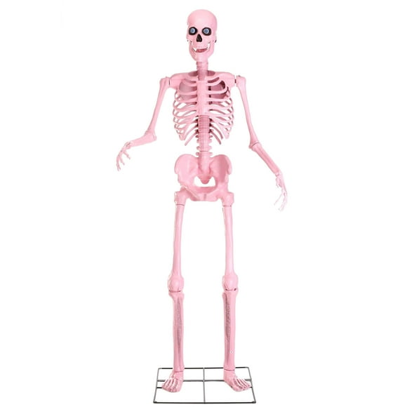 8FT Animated Giant Pink Skeleton Decoration
