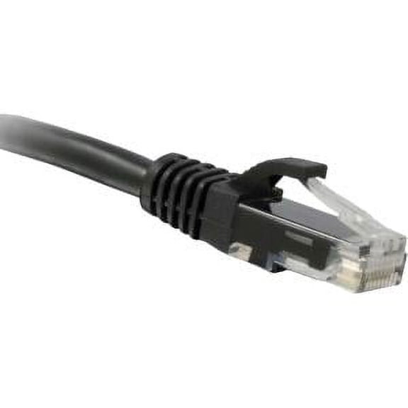 8FT CAT5E BLACK BOOT PATCH CABLE