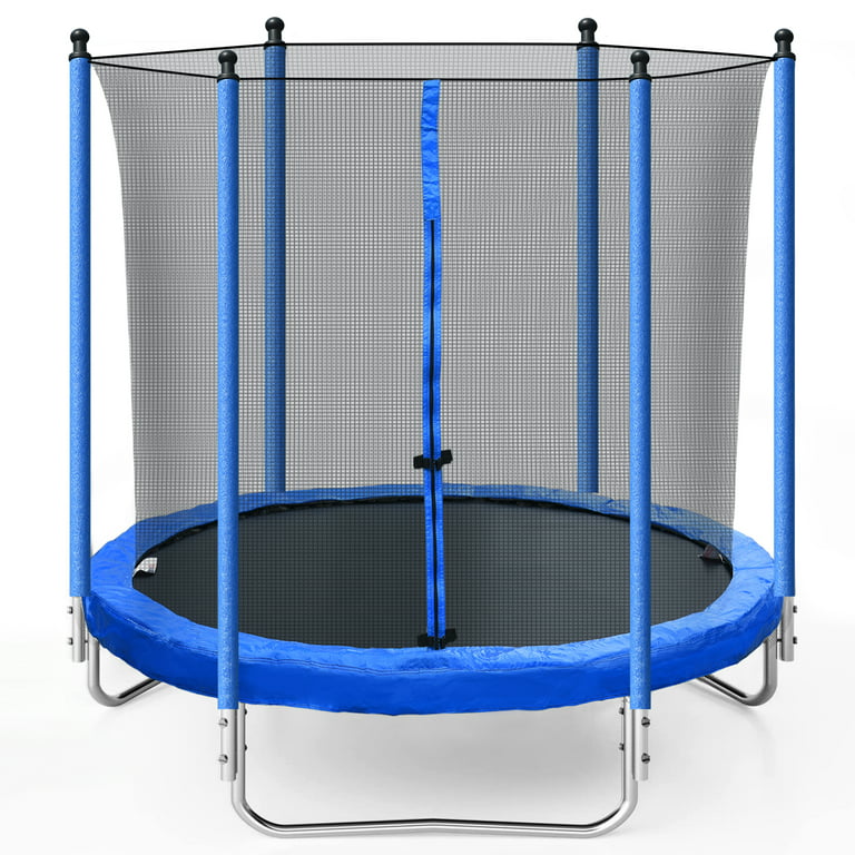 Funjump 10FT Commercial Adults Kids Indoor Jump Sport Fitness Trampoline  with Safety Enclosure - China Cama Elastica Trampolin and Trampolin Fitness  price