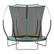 8FT Springfree No Gap Trampoline, Green