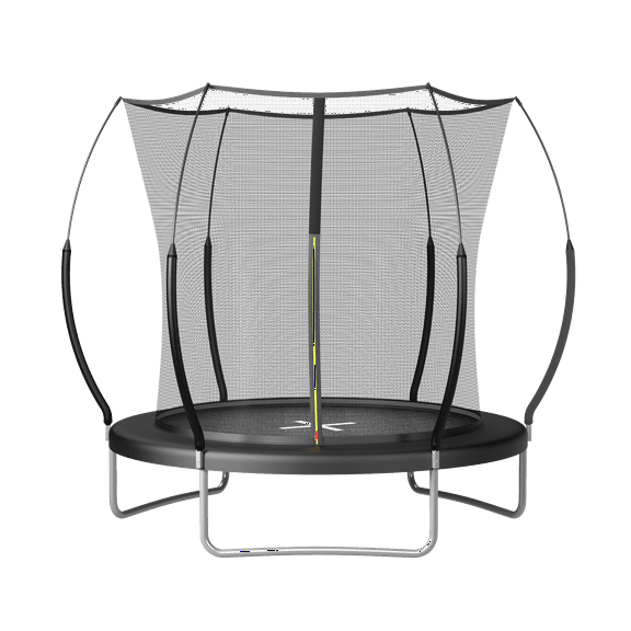 8FT Springfree no Gap Trampoline- Black