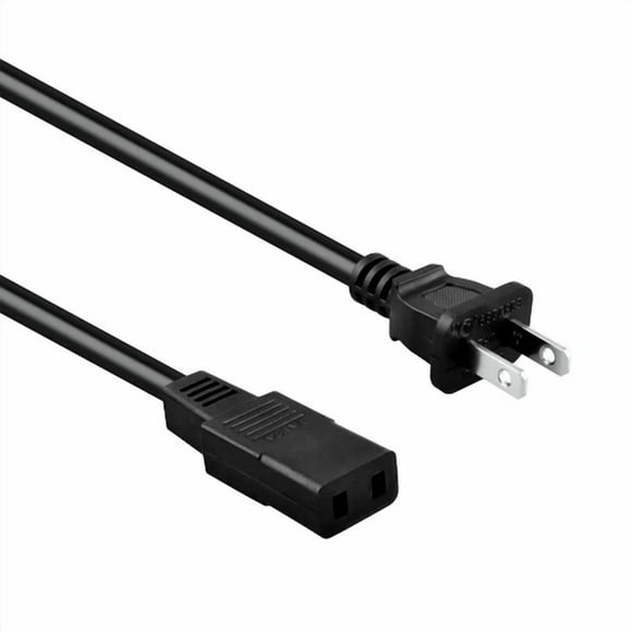 8Ft 2-Prong Ac Power Cord Cable For Vintage Korg Keyboards Roland Legacy Units